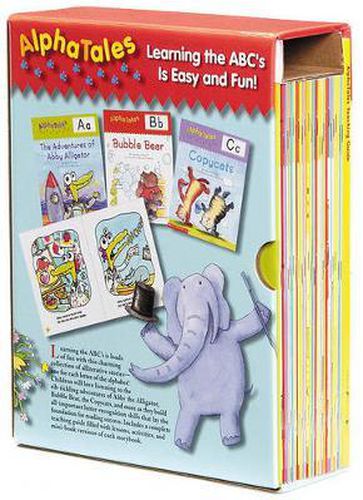Cover image for AlphaTales: A Set of 26 Irresistible Animal Storybooks That Build Phonemic Awareness & Teach Each Letter of the Alphabet