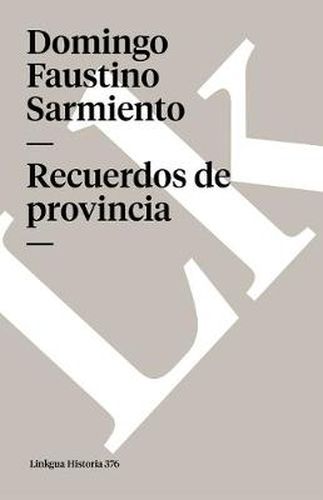 Cover image for Recuerdos de provincia