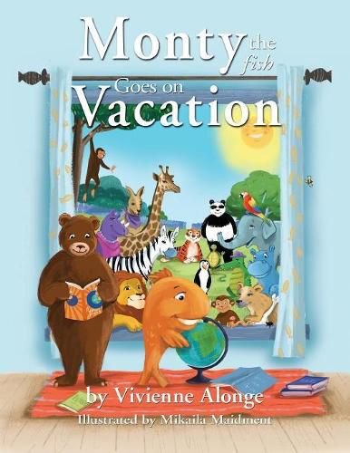 Cover image for Monty the Fish Goes on Vacation