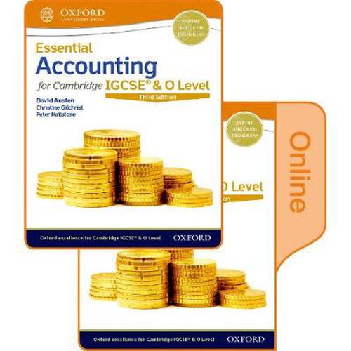 Cover image for Essential Accounting for Cambridge IGCSE & O Level: Print & Online Student Book Pack