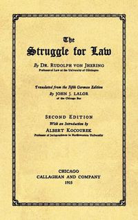 Cover image for The Struggle for Law [1915]