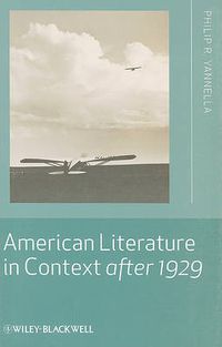 Cover image for American Literature in Context After 1929