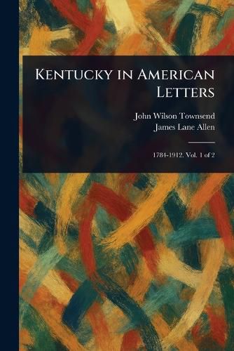 Cover image for Kentucky in American Letters