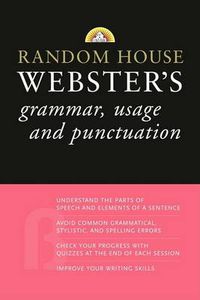 Cover image for Random House Webster's Grammar, Usage, and Punctuation