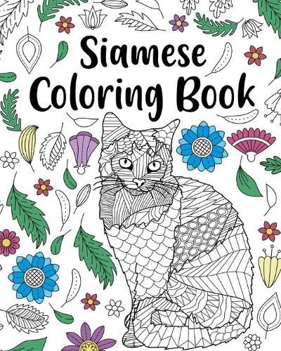 Cover image for Siamese Cat Coloring Book