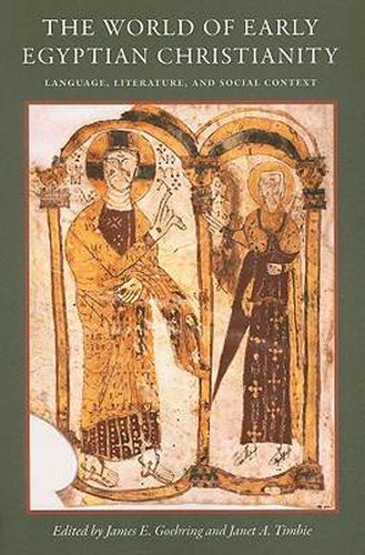 Cover image for The World of Early Egyptian Christianity: Language, Literature, and Social Context