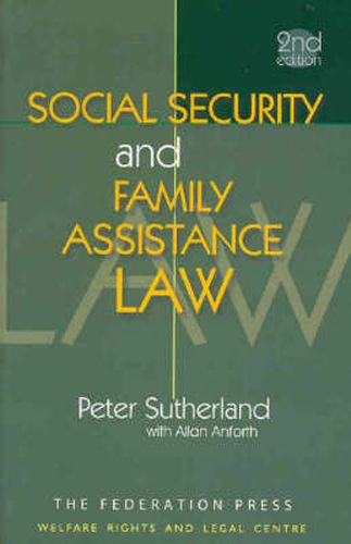 Cover image for Social Security and Family Assistance Law