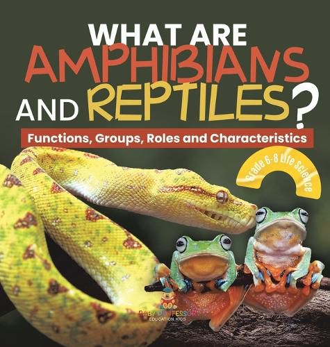 Cover image for What are Amphibians and Reptiles? Functions, Groups, Roles and Characteristics Grade 6-8 Life Science