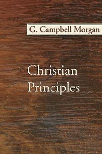 Christian Principles