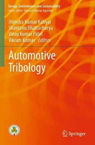 Cover image for Automotive Tribology