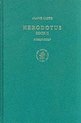 Cover image for Herodotus, Book II. Introduction