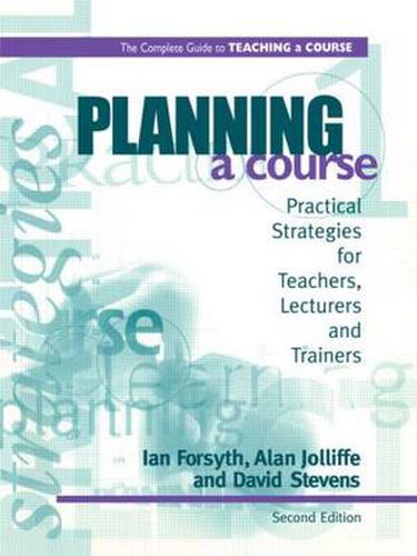 Cover image for Planning a Course