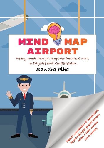 Cover image for KitaFix-Mindmap Airport (Ready-made thought maps for Preschool work in Daycare and Kindergarten)