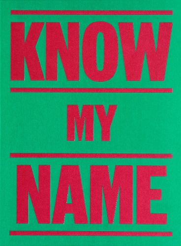 Cover image for Know My Name (Green Cover)