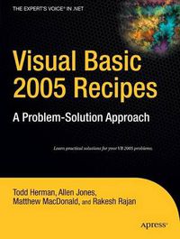 Cover image for Visual Basic 2005 Recipes: A Problem-Solution Approach
