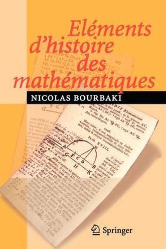 Cover image for Elements D'Histoire DES Mathematiques