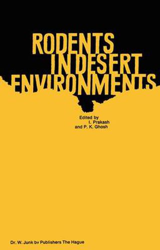 Cover image for Rodents in Desert Environments