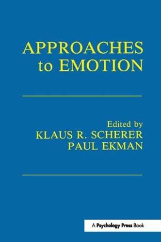 Cover image for Approaches To Emotion