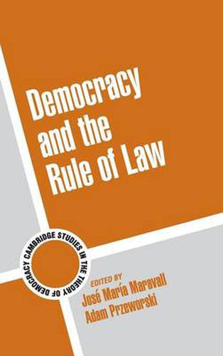 Cover image for Democracy and the Rule of Law