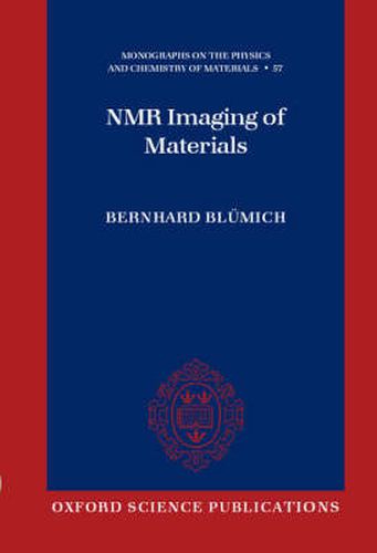 Cover image for NMR Imaging of Materials