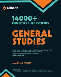 Cover image for 14000 + Objective Questions - General Studies