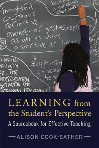 Cover image for Learning from the Student's Perspective: A Sourcebook for Effective Teaching