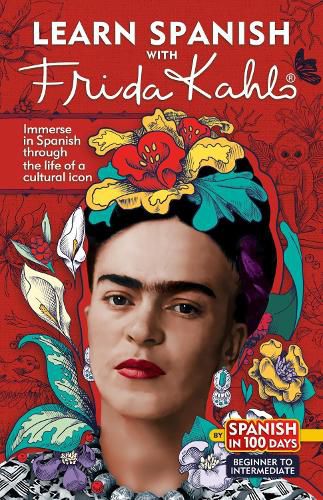 Cover image for Learn Spanish with Frida Kahlo (Spanish Edition)