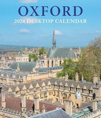 Cover image for Oxford Large Desktop Calendar - 2024