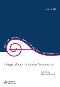 Cover image for Rings of Continuous Function