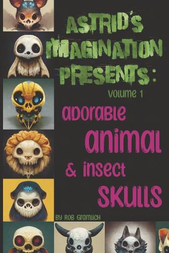 Cover image for Astrid's imagination presents: adorable animal & insect skulls