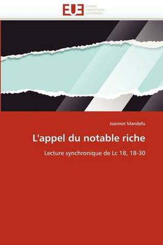 Cover image for L'Appel Du Notable Riche