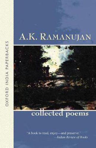 Cover image for The Collected Poems of A. K. Ramanujan