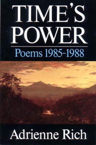 Cover image for Time's Power: Poems, 1985-88