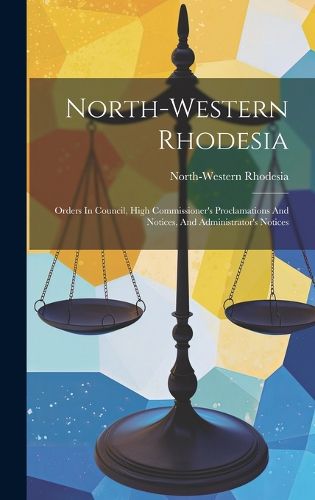 Cover image for North-western Rhodesia