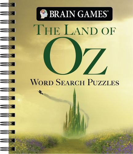 Cover image for Brain Games - The Land of Oz Word Search Puzzles