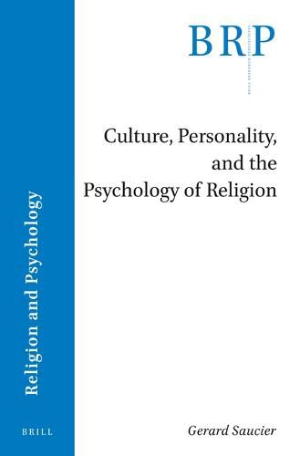 Cover image for Culture, Personality, and the Psychology of Religion
