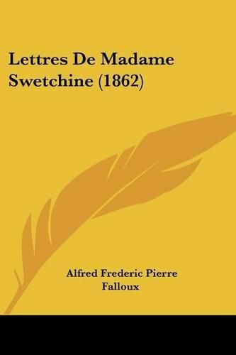 Lettres de Madame Swetchine (1862)