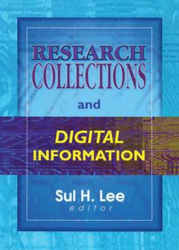 Cover image for Research Collections and Digital Information