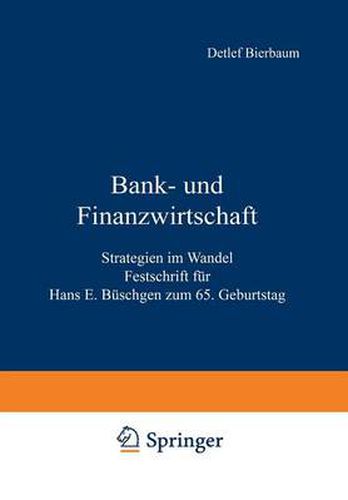 Cover image for Bank- und Finanzwirtschaft