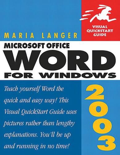 Cover image for Microsoft Office Word 2003 for Windows: Visual QuickStart Guide