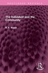 Cover image for The Individual and the Community