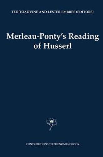 Cover image for Merleau-Ponty's Reading of Husserl