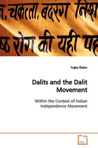 Cover image for Dalits and the Dalit Movement