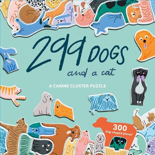 299 Dogs and a Cat: A Canine Cluster Puzzle (300 pieces)