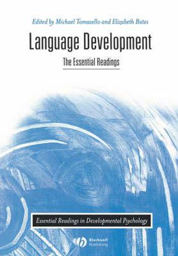 Cover image for Language Development: The Essential Readings