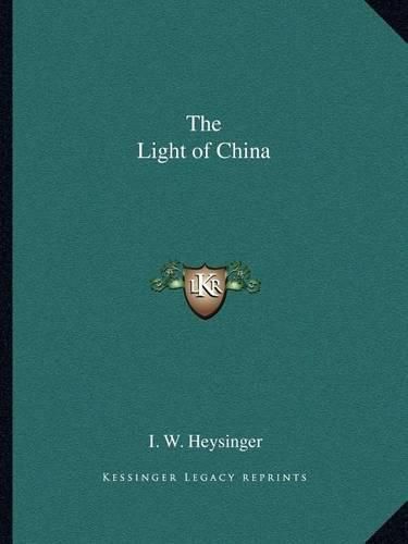 Cover image for The Light of China