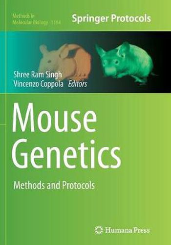 Cover image for Mouse Genetics: Methods and Protocols