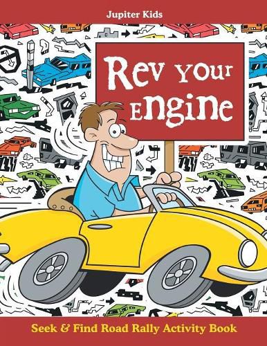 Rev Your Engine: Seek & Find Road Rally Activity Book