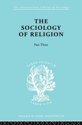 Cover image for The Sociology of Religion: A Study of Christendom