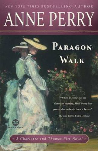 Cover image for Paragon Walk: A Charlotte and Thomas Pitt Novel